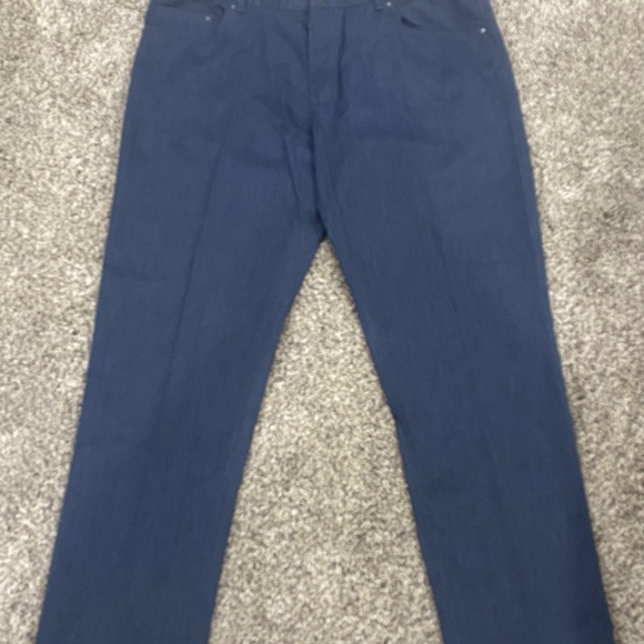 NWT Calvin Klein Slim Fit Men's Jeans 38 x 30 409006X Cadet Navy 497 Flat Front - Picture 7 of 9